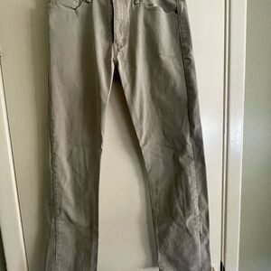 Levi's Men's 513 Tan Gray Jeans